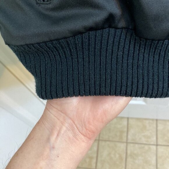 Obey Faux Fur Jacket Full Zipper BLACK Propaganda Women’s Size Medium - Picture 5 of 10